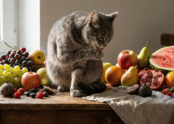 As frutas proibidas para gatos e por que elas podem fazer tão mal ao pet