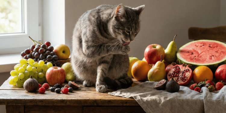 As frutas proibidas para gatos e por que elas podem fazer tão mal ao pet