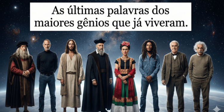 As últimas palavras fascinam porque humanizam grandes personagens históricos. Elas lembram que, apesar da fama ou do poder, todos enfrentam o mesmo fim, muitas vezes com sentimentos simples como amor, fé, arrependimento ou esperança.