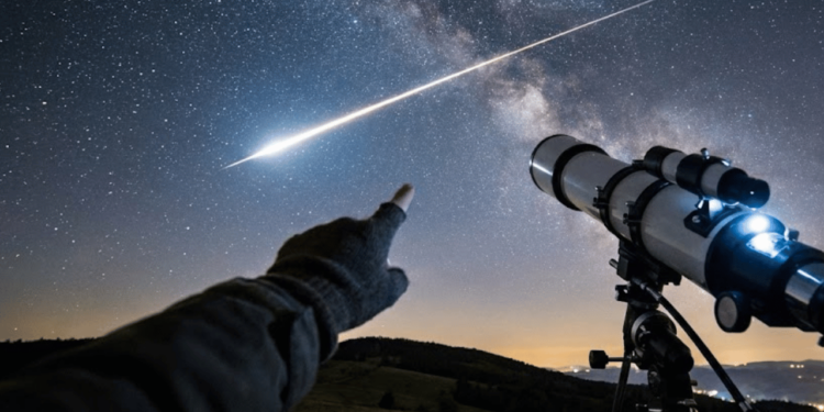 O que é uma estrela cadente no céu e o que significa nunca ter visto uma?