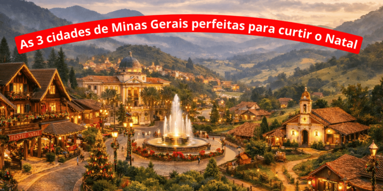 As 3 cidades no interior de Minas que parecem ter saído da Europa e são perfeitas para visitar no Natal