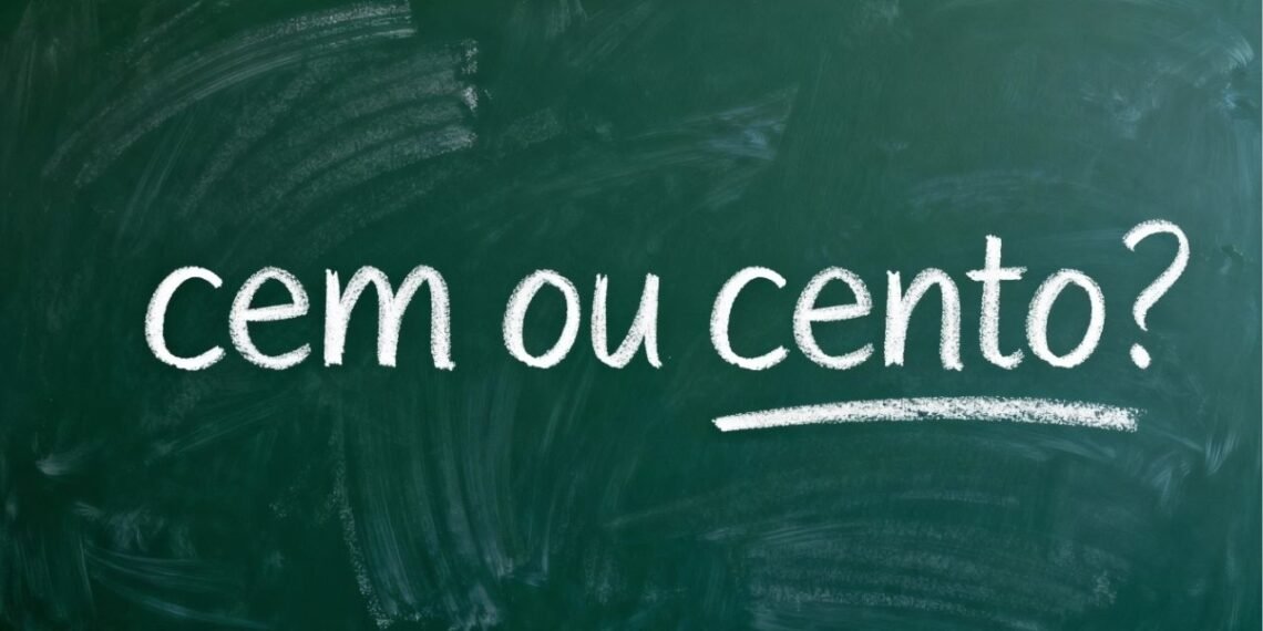 A diferença entre cem e cento que pouca gente sabe explicar, mas muitos ...