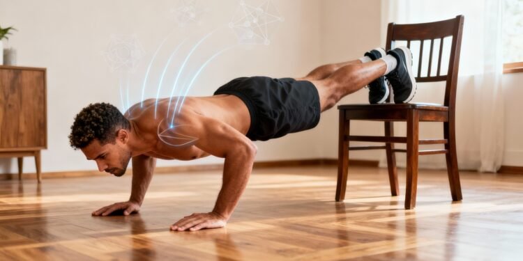 O exercício mais poderoso para fortalecer o peito que você pode fazer em casa