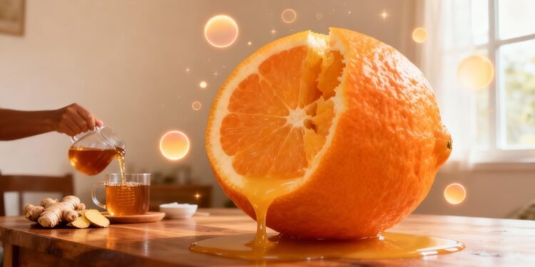 A fruta cítrica que fortalece sua imunidade, alivia a garganta e protege suas células nos dias de resfriado