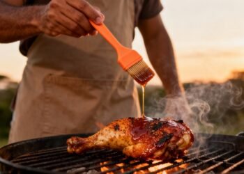 Por que colocar molho barbecue no frango é um erro (e o que fazer em vez disso)