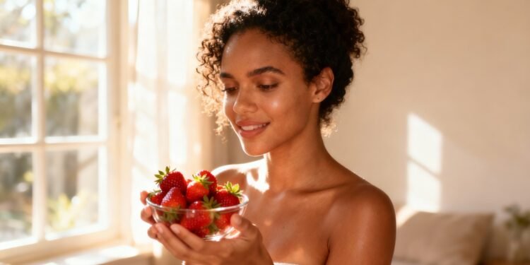 A fruta vermelha que rejuvenesce a pele e cresce lindamente em vasos suspensos