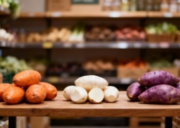 Como escolher as melhores batatas-doces no supermercado