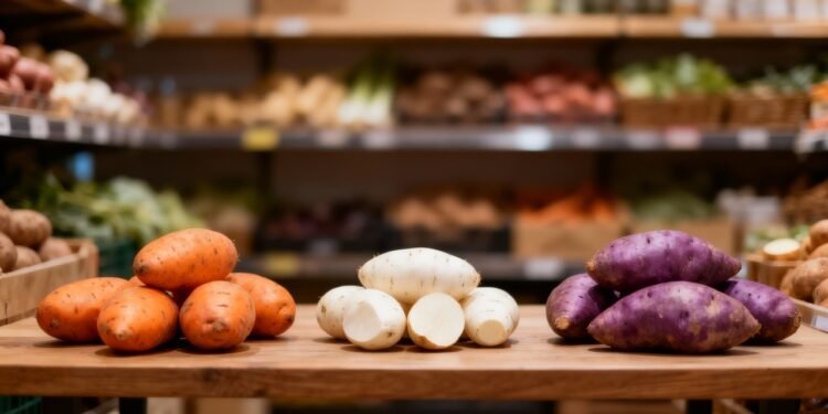 Como escolher as melhores batatas-doces no supermercado