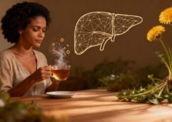 O chá natural que auxilia o fígado no processo natural de limpeza