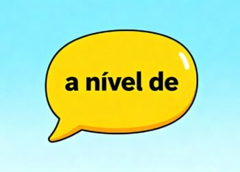 Por que a gente fala ‘a nível de’ e acha que tá certo