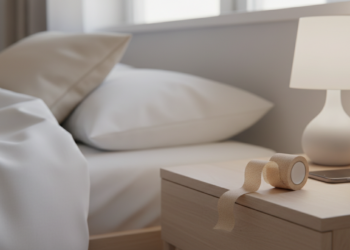 A fita micropore na boca ao dormir que acaba com o ronco e aumenta a energia matinal