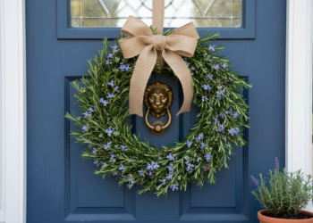 Guirlanda de alecrim na porta: como fazer para atrair harmonia