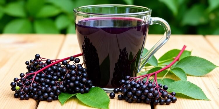 O suco de sabugueiro que aumenta a imunidade da pele: como antioxidantes protegem contra danos