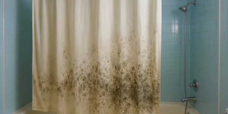 Como eliminar rapidamente o mofo e fungos da cortina do chuveiro