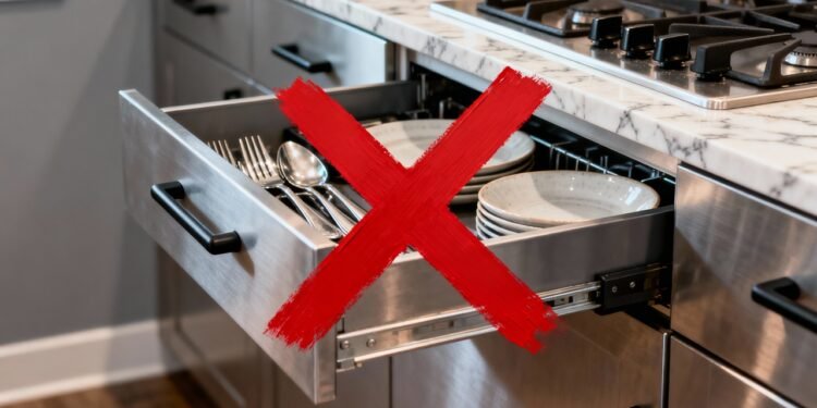 Adeus aos móveis cheios de gavetas: a nova tendência que otimiza o espaço da cozinha