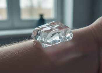 O truque do cubo de gelo no pulso que para um ataque de pânico em segundos