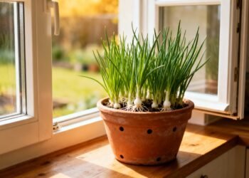 Essa erva simples da cozinha ajuda a digestão, protege os ossos e cresce fácil em vaso