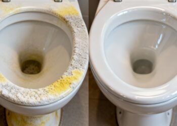 Sem vinagre nem bicarbonato: a melhor forma de remover o calcário das torneiras e do vaso sanitário