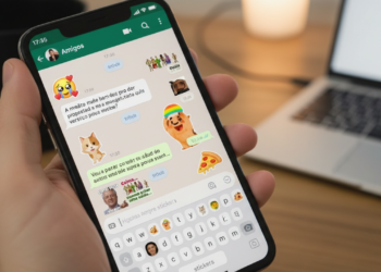 O que significa quando a pessoa responde só com figurinhas na conversa?