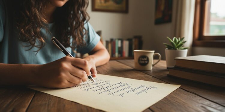 O que significa escrever em letras cursivas, segundo a psicologia?