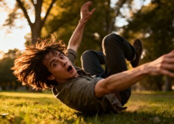 O que significa sonhar que está caindo e por que isso acontece?