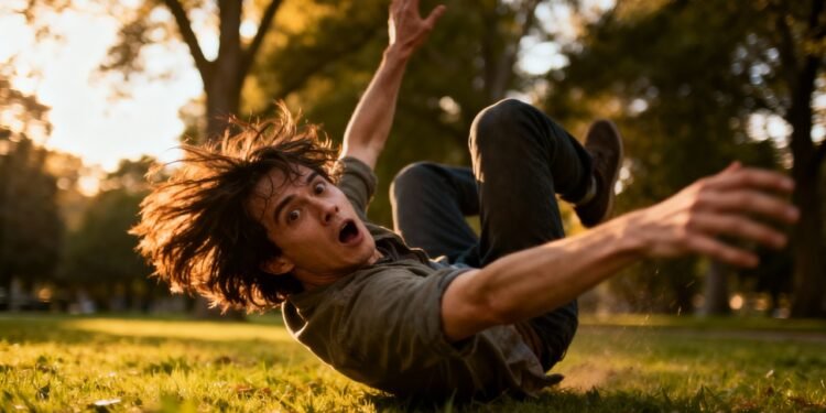 O que significa sonhar que está caindo e por que isso acontece?