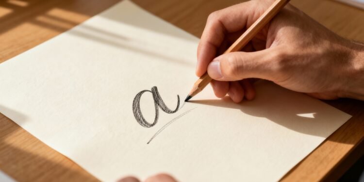 É assim que as pessoas egocêntricas escrevem a letra “A”, segundo a psicologia