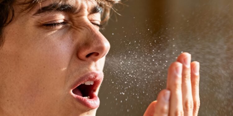 O que significa quando o espirro vem em sequência e não para no primeiro?