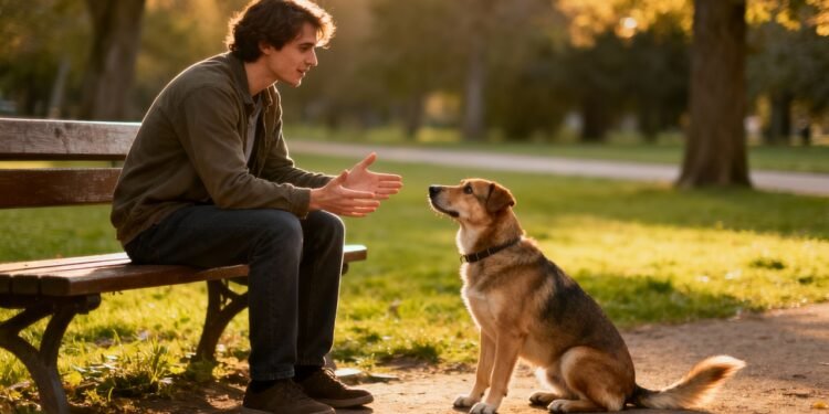 O que a ciência diz sobre as pessoas que falam com seus cães