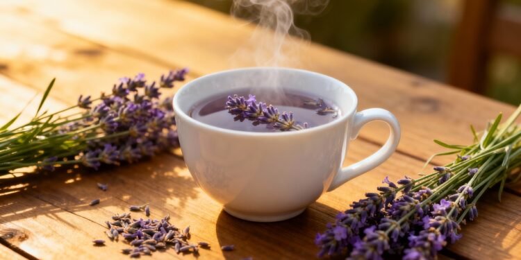 Benefícios do chá de lavanda que provavelmente ninguém te contou