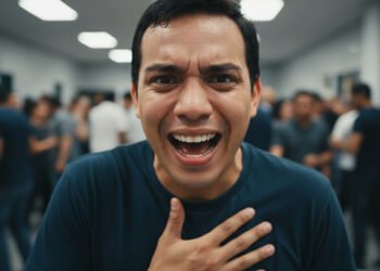 O que significa para uma pessoa rir quando está nervosa, segundo a psicologia