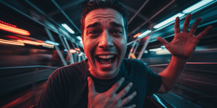 O que acontece com o corpo quando sentimos medo e rimos ao mesmo tempo?