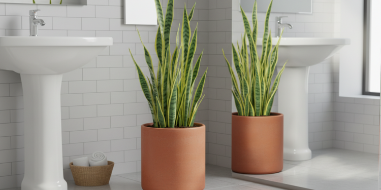 A planta que absorve a umidade do banheiro e não precisa de sol direto