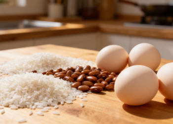 Sem bagunça acumulada: como organizar o arroz, feijão e ovos e deixar o ambiente mais bonito