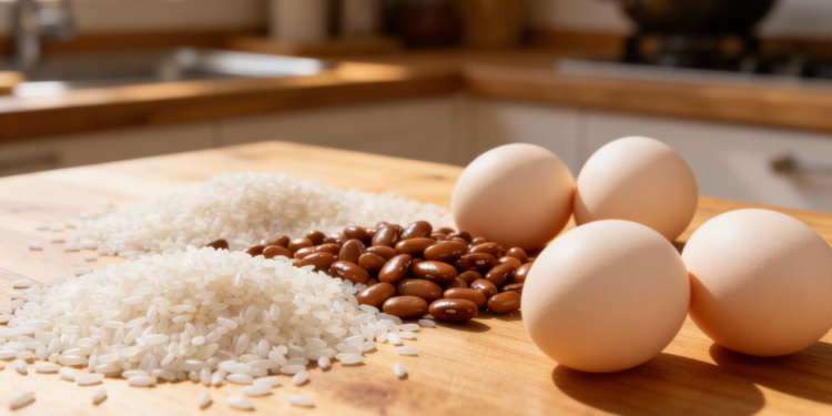 Sem bagunça acumulada: como organizar o arroz, feijão e ovos e deixar o ambiente mais bonito