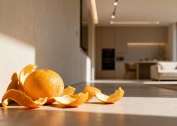 Poucos sabem por que recomendam colocar cascas de laranja no canto da casa