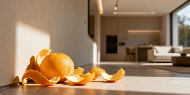 Poucos sabem por que recomendam colocar cascas de laranja no canto da casa