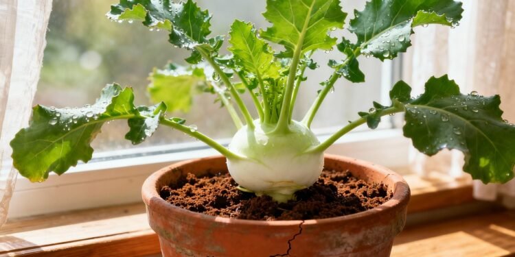 Essa hortaliça cresce bem em vasos e fica pronta em poucas semanas