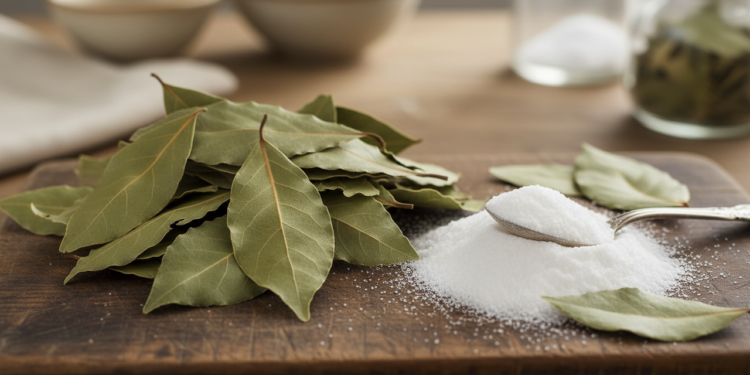 Misturar folhas de louro e bicarbonato de sódio: múltiplos usos domésticos