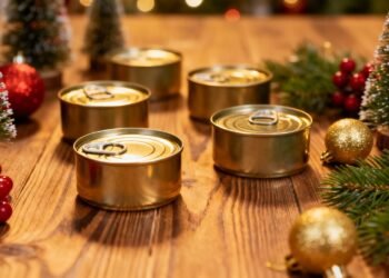 Latas de atum no Natal: 3 ideias de decoração reciclada e elegante