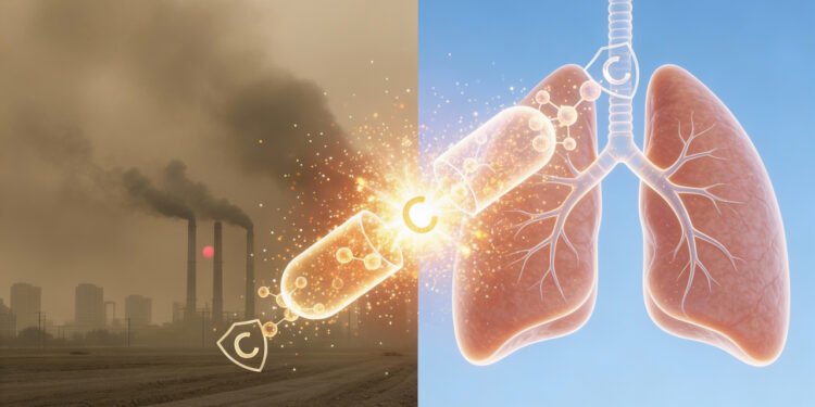 Uma vitamina comum pode ajudar a proteger seus pulmões da poluição do ar