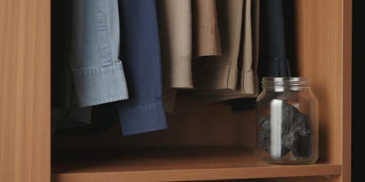 Poucos sabem por que colocam carvão em potes dentro do guarda-roupa