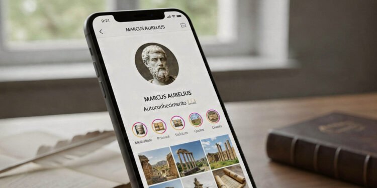 Se Marco Aurélio tivesse um Instagram, ele seria o maior criador de conteúdo de autoconhecimento