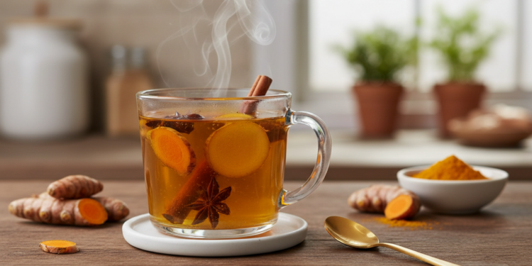 O "chá dourado" que alivia dores nas articulações e reduz a inflamação melhor que muito suplemento