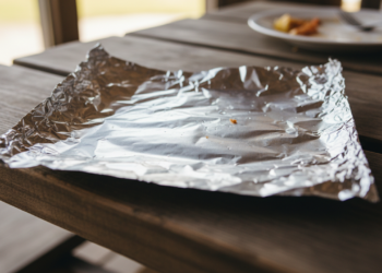 Poucos sabem por que o papel alumínio tem um lado brilhante e outro fosco