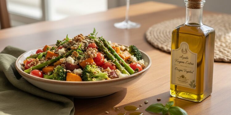 Os melhores alimentos da dieta mediterrânea para adicionar ao seu almoço