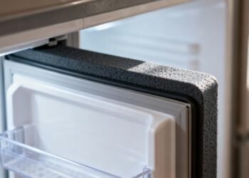 A borracha da geladeira esconde fungos: a mistura simples para higienizá-la