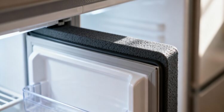 A borracha da geladeira esconde fungos: a mistura simples para higienizá-la