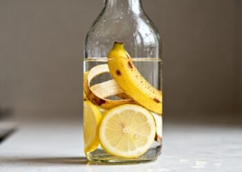 Casca de banana com vinagre e limão: por que sugerem essa combinação