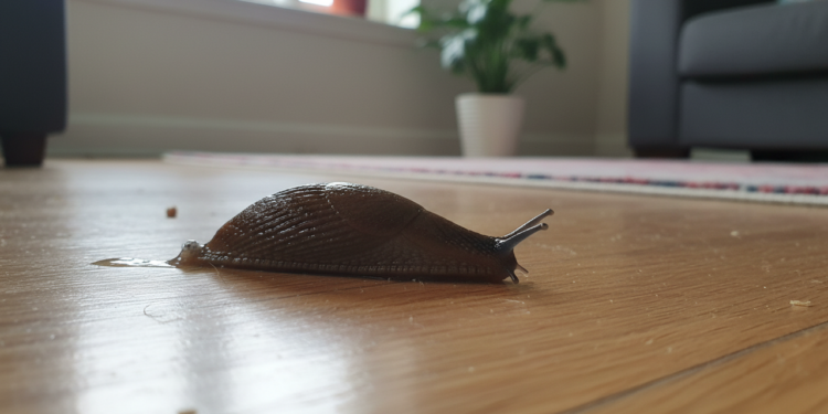 O que significa encontrar uma lesma dentro de casa?